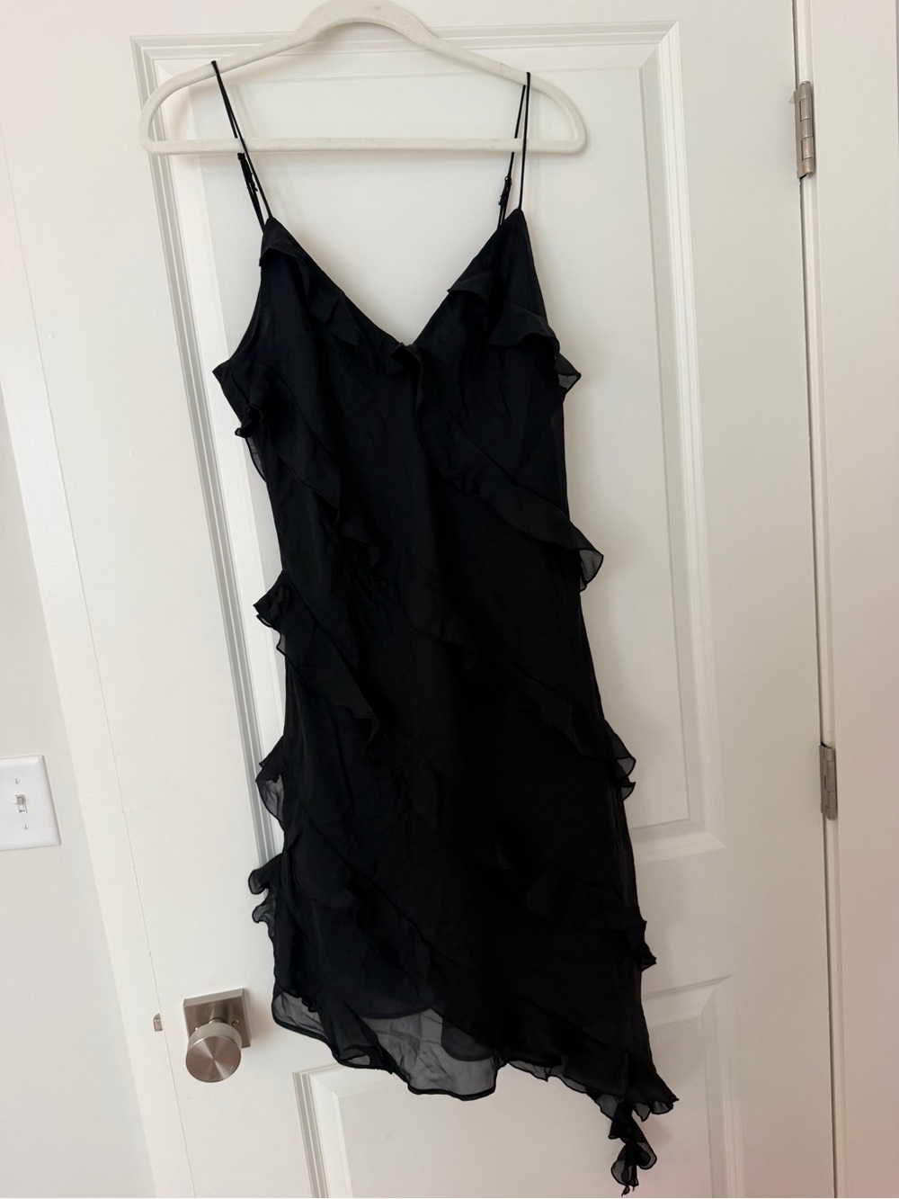 Abercrombie & Fitch All-Over Ruffle Mini Dress